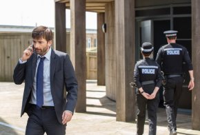 ITV

BROADCHURCH 
SERIES 3


Pictured : DAVID TENNANT as DI ALEC HARDY.

This photograph is (C) SISTER PICTURES and can only be reproduced for editorial purposes directly in connection with the programme or event mentioned above. Once made available by ITV plc Picture Desk, this photograph can be reproduced once only up until the transmission [TX] date and no reproduction fee will be charged. Any subsequent usage may incur a fee. This photograph must not be manipulated [excluding basic cropping] in a manner which alters the visual appearance of the person photographed deemed detrimental or inappropriate by ITV plc Picture Desk.  This photograph must not be syndicated to any other company, publication or website, or permanently archived, without the express written permission of ITV Plc Picture Desk. Full Terms and conditions are available on the website www.itvpictures.com

For further information please contact:
Patrick.smith@itv.com 0207 1573044