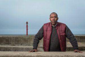 ITVBROADCHURCH SERIES 3Pictured :LENNY HENRY as Ed.This photograph is (C) ITV Plc and can only be reproduced for editorial purposes directly in connection with the programme or event mentioned above. Once made available by ITV plc Picture Desk, this photograph can be reproduced once only up until the transmission [TX] date and no reproduction fee will be charged. Any subsequent usage may incur a fee. This photograph must not be manipulated [excluding basic cropping] in a manner which alters the visual appearance of the person photographed deemed detrimental or inappropriate by ITV plc Picture Desk.  This photograph must not be syndicated to any other company, publication or website, or permanently archived, without the express written permission of ITV Plc Picture Desk. Full Terms and conditions are available on the website www.itvpictures.comFor further information please contact:Patrick.smith@itv.com 0207 1573044